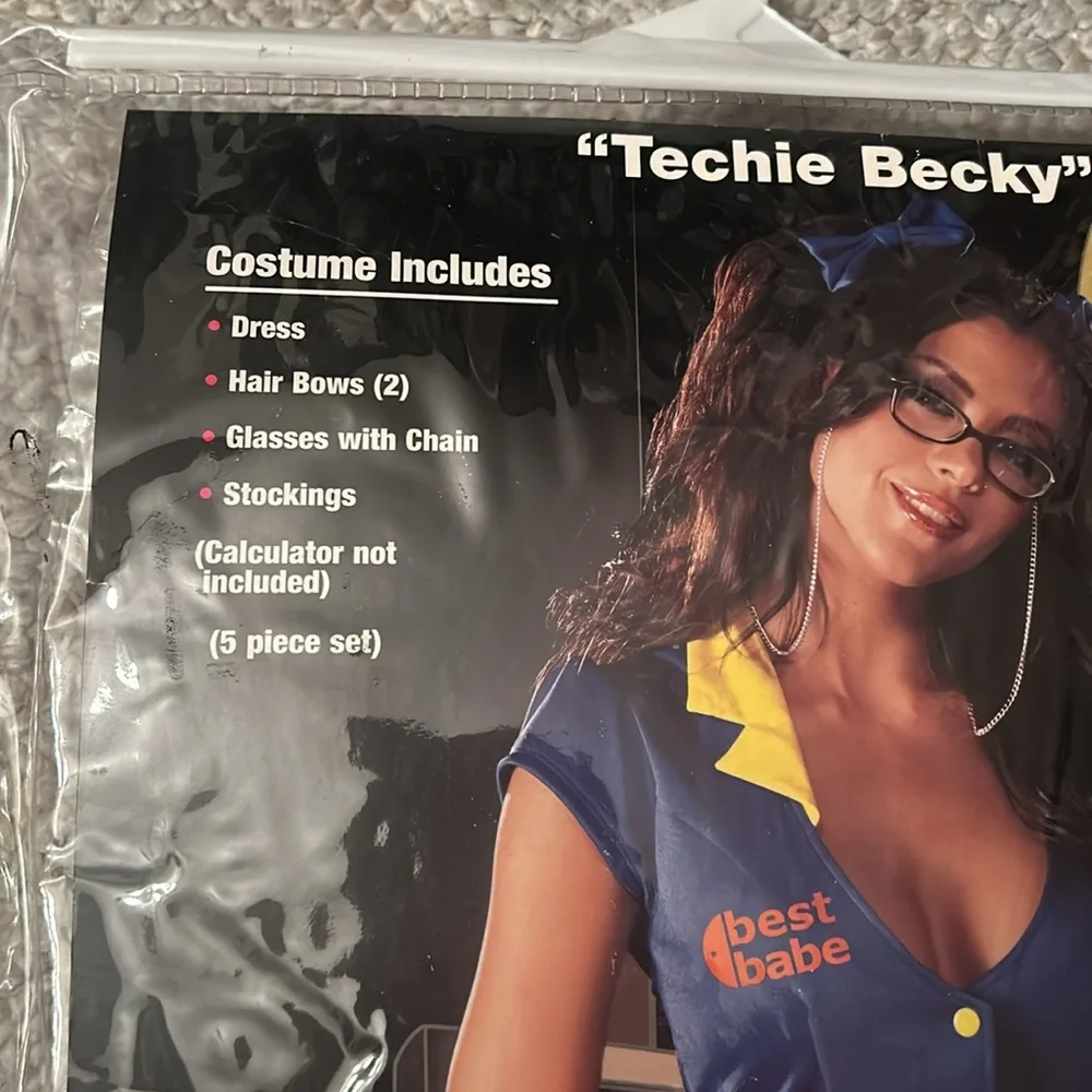 Brand New Women’s “Techie Becky” Costume (Size Small) - Picture 3 of 3